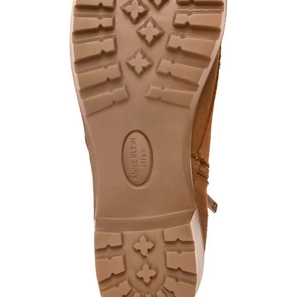 Anne Klein Abott Combat Boots Cognac -8.5 - Picture 7 of 13